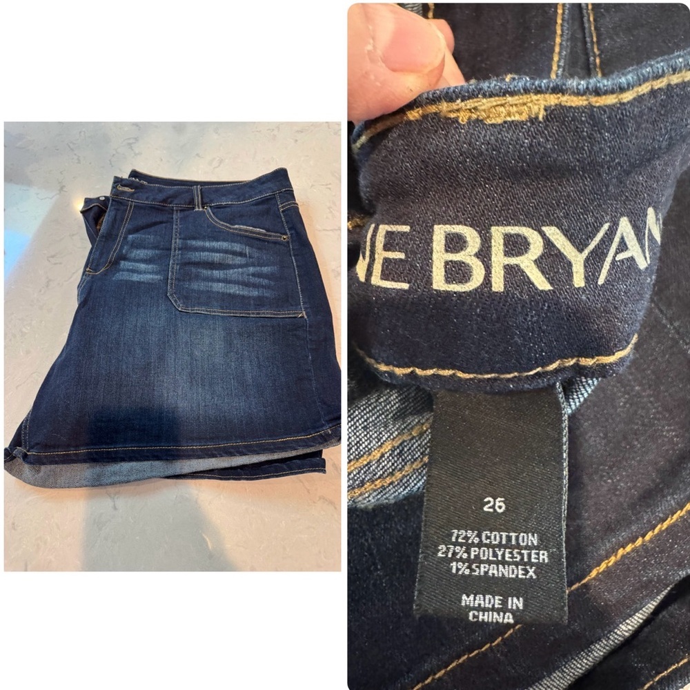 Lane Bryant Indigo Denim Shorts